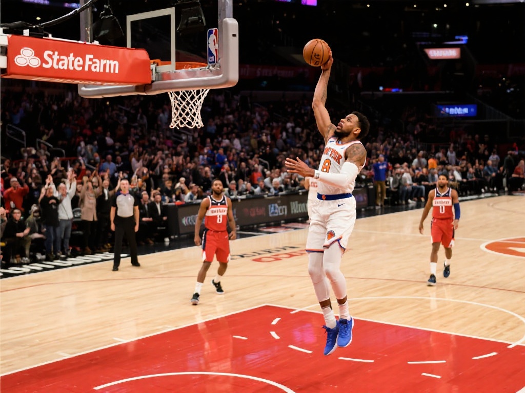 布劳恩高抛绝妙助攻 戈登腾空背扣炸裂全场