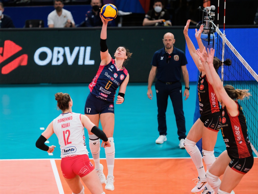 朱婷斩获10分助力胜利 科内利亚诺遭赛季首败 相较而言,斯坎迪奇表现更为成熟,团队配合